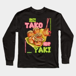 Tantalizing Takoyaki Long Sleeve T-Shirt